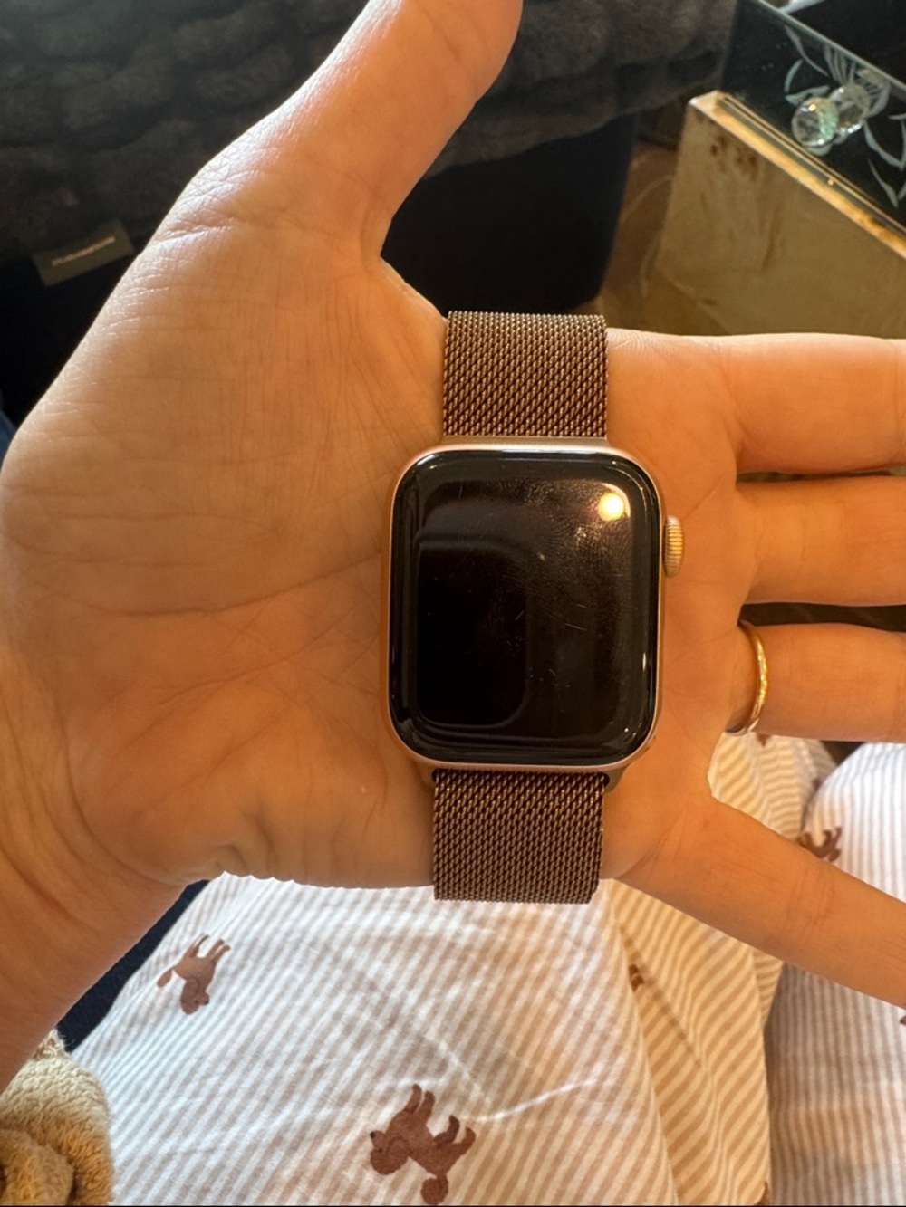 Apple Watch rose gold + bands